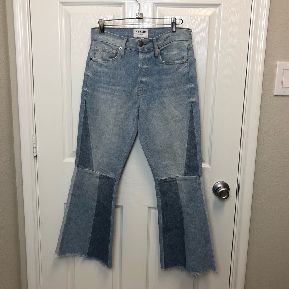 Frame Denim Patchwork Jeans